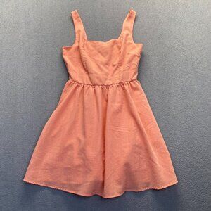 Mi Ami Francesca’s‎ Mini Dress Size M  Square Neck Zipper-Back,Lined
